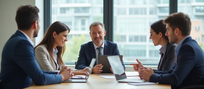 Image showing a professional meeting or consultation